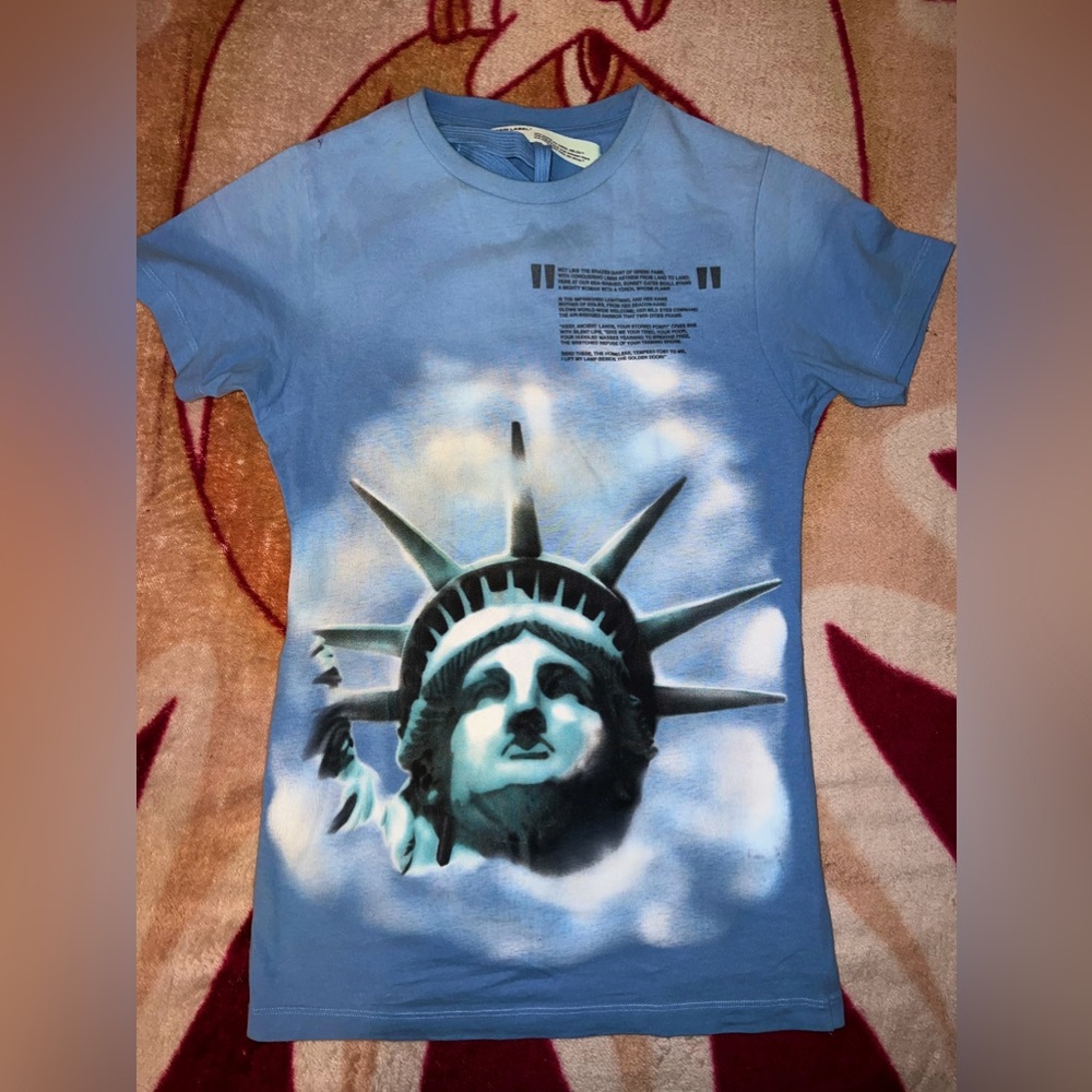 Off-White NY Statue Of Liberty T-Shirt